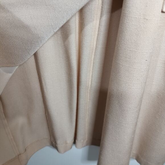 4949)Vtg Lois Snyder Dani Max Peach Double Breast Secretary Blazer Dress 10P - Picture 5 of 8